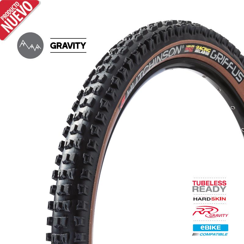 LLANTA HUTCHINSON GRIFFUS RLAB TLR // 27.5X2.50 CARA BRONCEADA - Raudor ¡Rompe tu propio récord!